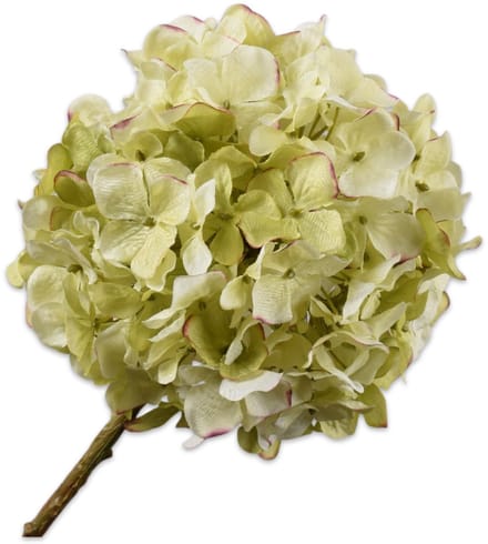 Silk-ka - Kunstbloem - hortensia - groen - H70 cm