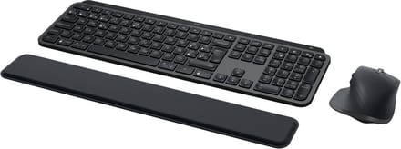 Logitech MX Keys Combo for Business - Keyboard and mouse set - Spaans - Zwart