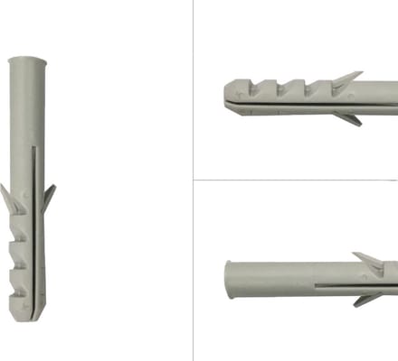 Wovar Nylon Pluggen 6 x 30 mm | 200 Stuks