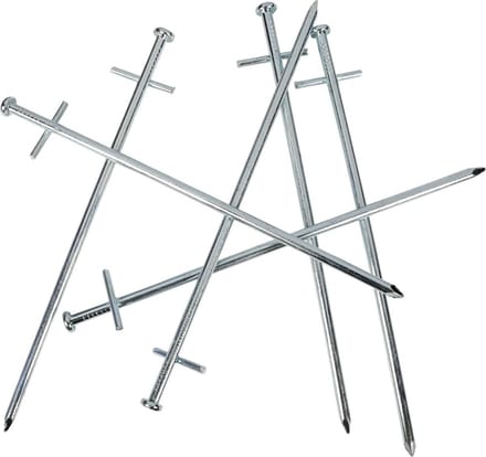 Benson 6-delige set tentharingen voor harde bodem - 23 x 6 cm - robuust en duurzaam