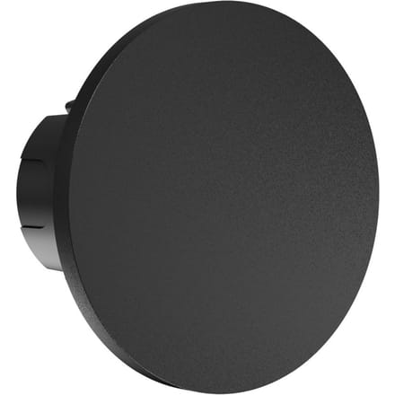 Flos Camouflage 140 Inbouw wandlamp Outdoor - zwart