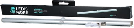 LED is more - Led lamp met bewegingssensor – Draadloos – Magnetisch – 40cm
