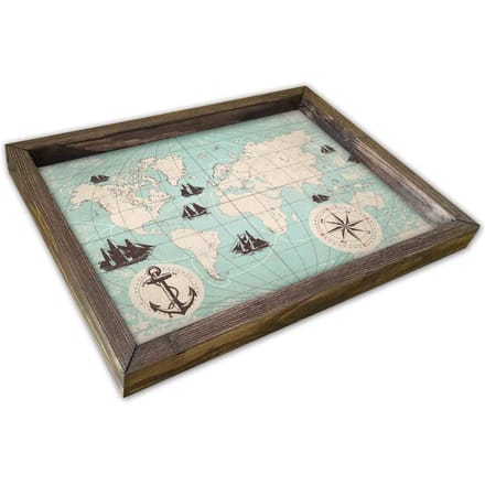 Dienblad World Map | Heritage
