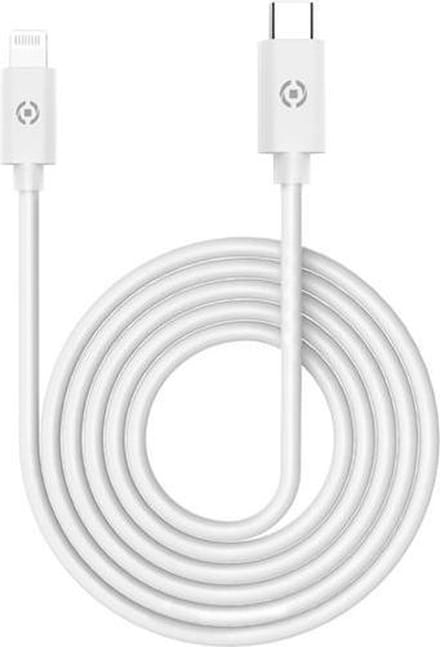 Celly USB-C naar Lightning Kabel - Laden en synchroniseren – Power Delivery technologie - 60 Watt - 1 meter