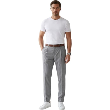 Boss Heren Kaito1 Slim Broek (Donkerblauw)