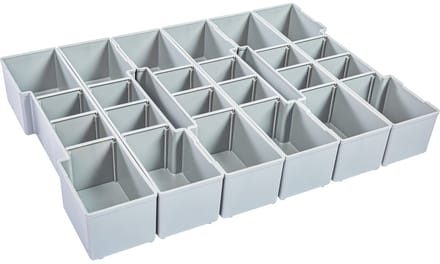 BS Systems 6x Inzetbox U3 grijs - 6100000404