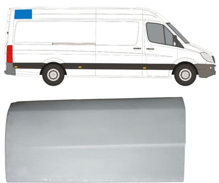 Dak reparatiepaneel voor Mercedes Sprinter 2006-2018 / Rechts