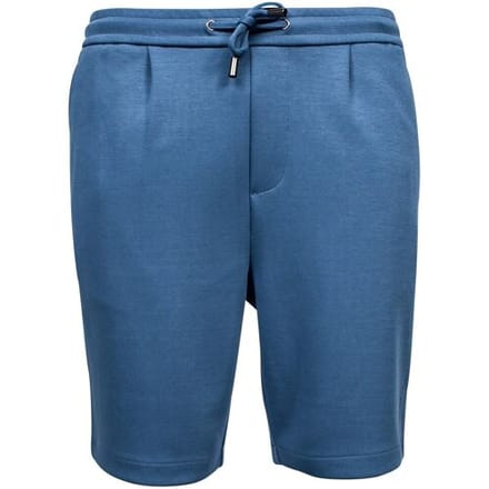 Baileys Bermuda Drawstring Doubleface Interlock Subtle Texture Delft Blue / male