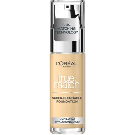 L’Oréal Paris True Match Foundation - 1R/C - Natuurlijk Dekkende Foundation met Hyaluronzuur en SPF 16 - 30ml - Vegan