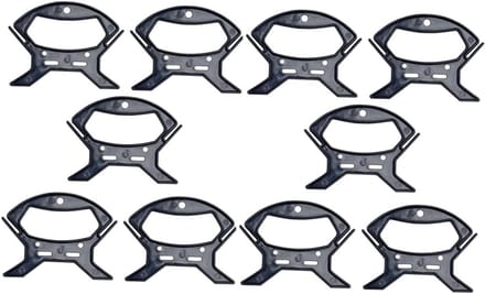 Kabelorganiser 10 stuks - Spool voor elektriciteitsdraden - Houdt kabels netjes - Ideaal voor thuis en garage - m-winkel