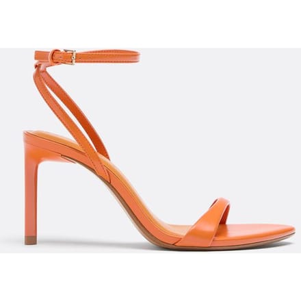 Stradivarius Sandalen met smalle hak  Oranje 37