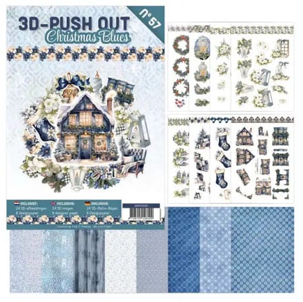 3D Push-Out Book 57 - Christmas