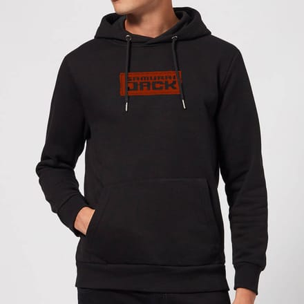 Samurai Jack Classic Logo Hoodie - Black - S