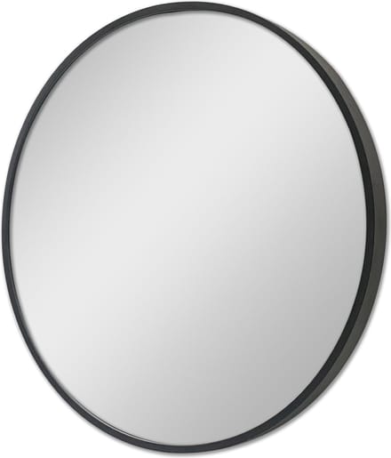 Spiegel Modugno hangend rond Ø50cm zwart