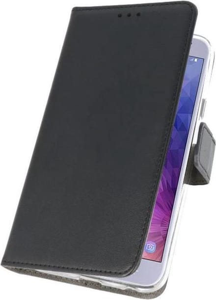 Bestcases Pasjeshouder Telefoonhoesje Samsung Galaxy J4 (2018) -  Zwart