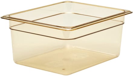 Rubbermaid Gastronorm voedselpan GN 1/2 8.8 liter - Polypropyleen - Amber