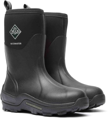 Muck Boot Muckmaster Mid | Zwart - Regenlaarzen - Maat 43 -