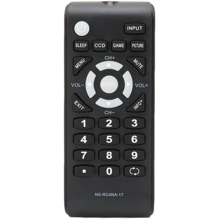 Télécommande TV LCD de Remplacement Convient pour Insignia NS ?24D310NA17 NS ?24D510MX17 NS ?24D510NA17 black