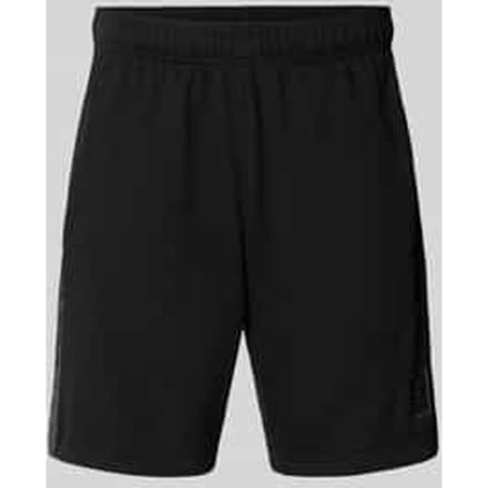 Sweatshorts met logo en elastische band