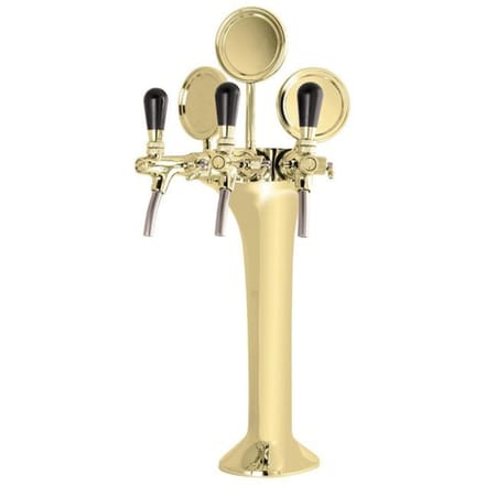 Schanksäule Or 3-leitig Elegant Koeling Inbegrepen voor Perfect Bier