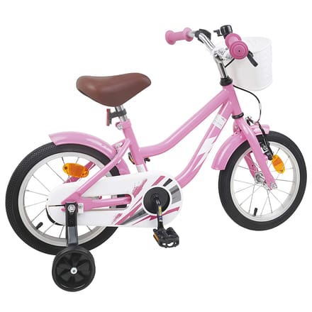 vidaXL - Kinderfiets - 12 - Inch - voor - 2-4 - jaar - oud - Licht - Roze