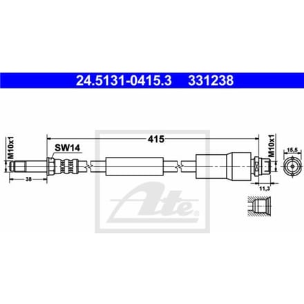 Remleiding ATE 24.5131-0415.3
