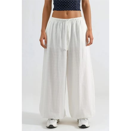 Baggy Elastische Taille Joggers