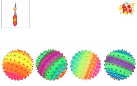 Sun Fun Regenboog Bal - 21cm