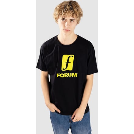 Forum Lockup T-Shirt zwart