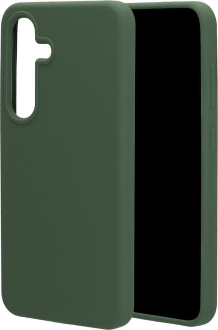 Mobiparts hoesje geschikt voor de Samsung Galaxy S25 - Siliconen - Groen