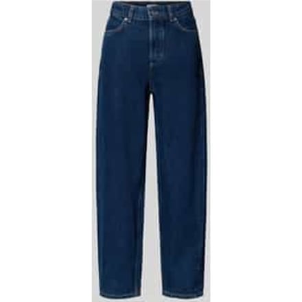 Barrel Leg Jeans van pure katoen model 'STINE KORT'