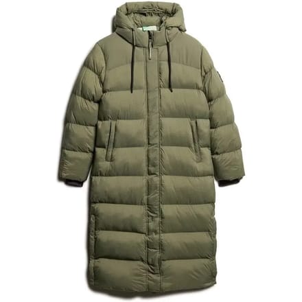 Superdry RIPSTOP LONGLINE PUFFER JACKET Dames Jas - Maat L