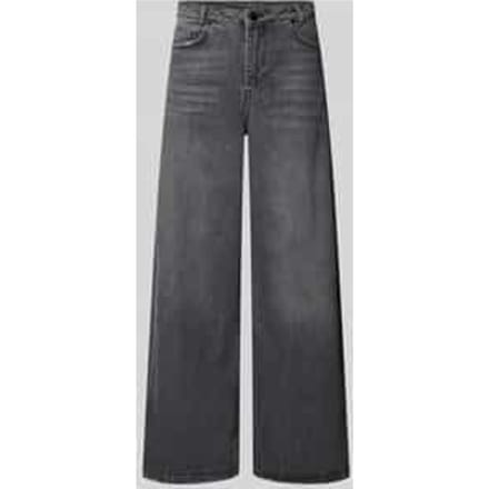 Wide leg jeans met 5-pocketmodel, model 'Dicte'