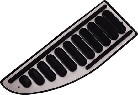 Voetsteun Pedaal Cover - Antisliprubber en Roestvrij Staal