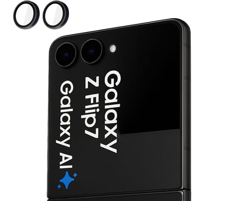 ChiGuard Camera Screenprotector Geschikt voor Samsung Galaxy Z Flip 7 - Camera Screenprotector - Gehard Glas Camera Cover