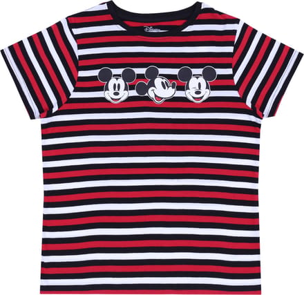 Zwarte gestreepte blouse Mickey Mouse DISNEY