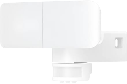 LED Tuinverlichting met Sensor - Wandlamp met Bewegingssensor - Brinton - 30W 3300lm - Natuurlijk Wit 4000K - Wit