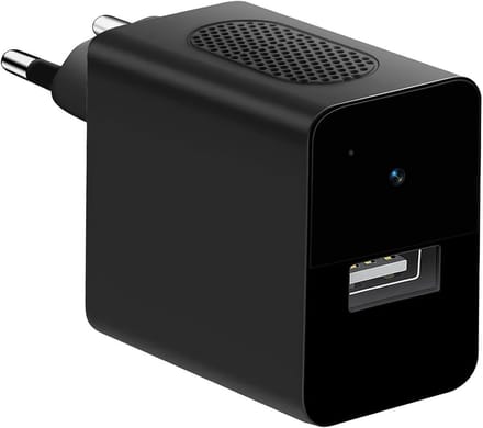 Verborgen Camera - Mini Camera - Beveiliging Thuis - App Bediening - 1x1x1 cm - Zwart
