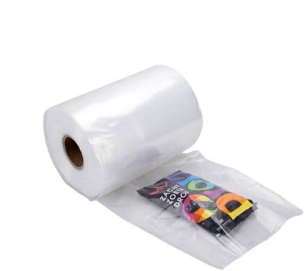 Inpakr Buisfolie 100 cm x 255 m - 40 Micron - Transparant LDPE - 1 Rol