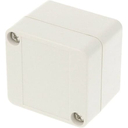 Hammond Electronics 1555AGY Universele behuizing 52 x 50 x 40 ABS Grijs 1 stuk(s)