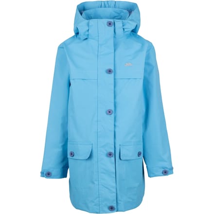 Trespass Meisjes Fairly TP50 Waterdichte Jas (Blauwe luchten)