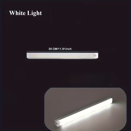 Set van 2 USB-oplaadbare LED lampen met bewegingssensor – Draadloze verlichting 30 cm