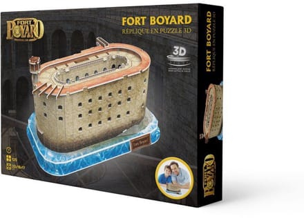 3D-puzzel - MEGABLEU - Fort Boyard - 125 stukjes - Vanaf 7 jaar