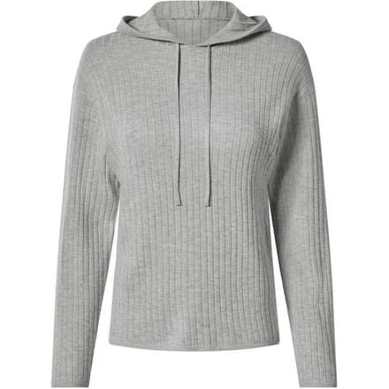 ESMARA Gebreide dames hoodie (Grijs, S (36/38))