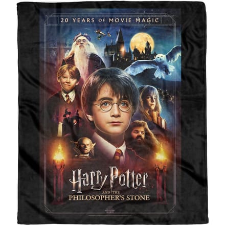 Harry Potter Philosopher's Stone Fleece Blanket - M