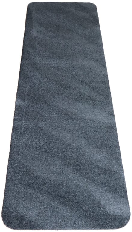 PRIMA - Soft - Badmat - wastafelmat - loper - donker grijs - 60x180cm - antislip