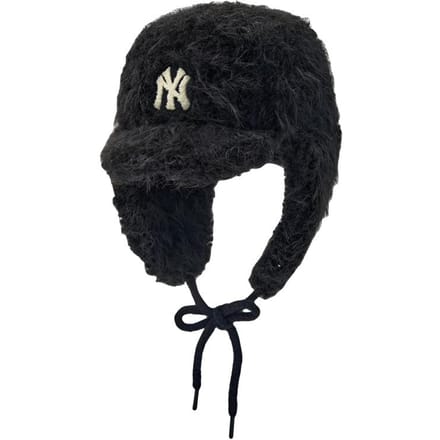 MLB Trapper Hoeden Unisex Crème/Zwart/Lichtroze Mode 3AWMB0256 57 black