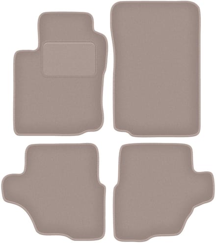 Beige velours matten voor: Suzuki Gran Vitara I 3-deurs (1998-2005)