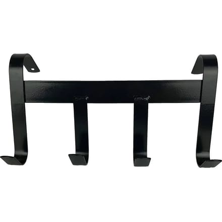 Vouwbare hanger met 4 platte haken York