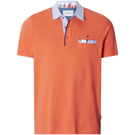 Babista herren Poloshirt - 52/54 - lichtrood - Plus Size
